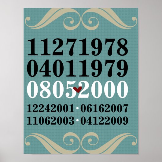 Art mural - Familles avec 4 enfants (Devant)