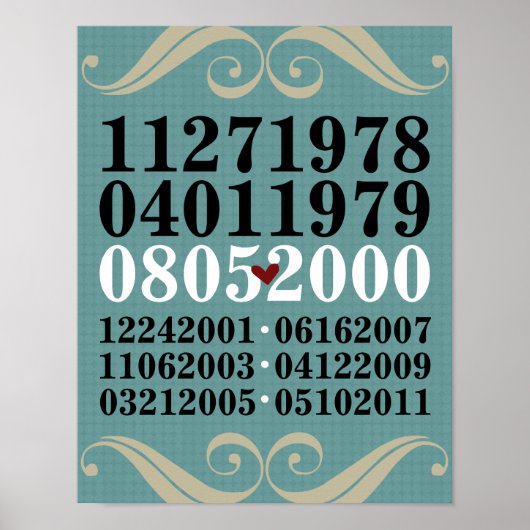 Art mural - Familles avec 6 enfants (Devant)