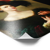 Art mural féminin Victorien, Art mural Victorien,  (Coin)