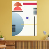art mural géométrique Abstrait (Insitu(Salon))