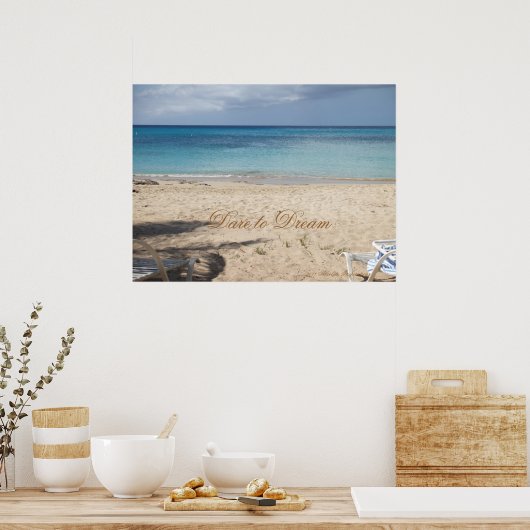 Art mural inspirant (Cuisine)