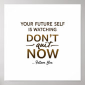 Art mural inspirant - Ne citez pas maintenant - Fu (Devant)