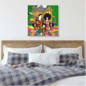 Art Mural interracial (Insitu(Chambre))