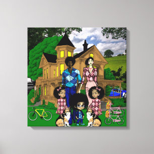 Art Mural interracial