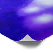Art mural Iris violet | Impression photo macro flo (Coin)