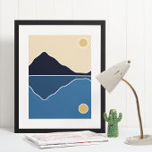 art mural moderne boho impression