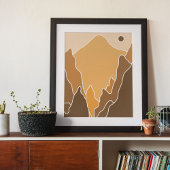 art mural moderne boho impression