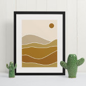 art mural moderne boho impression