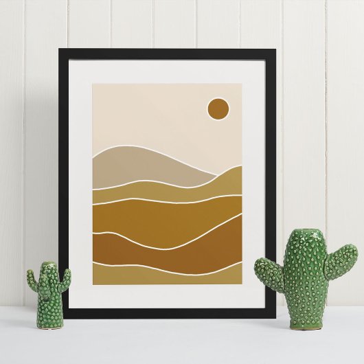 art mural moderne boho impression