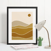 art mural moderne boho impression