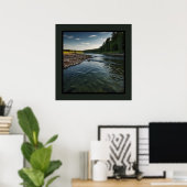 Art mural moderne élégant minimaliste (Bureau à domicile)