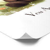 Art mural personnalisé pour la nurserie avec un ou (Coin)