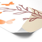 art mural simple avec les papillons (Coin)