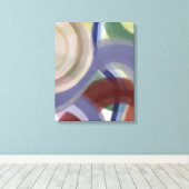 Art mural sur toile abstrait (Insitu (Plancher de Bois))