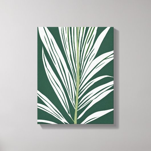 Art mural tropical - feuille tropicale (Recto)