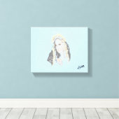 Art mural : Vierge Marie (Insitu (Plancher de Bois))