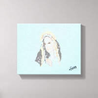 Art mural : Vierge Marie