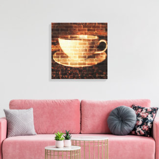 Art mural vintage sur le café