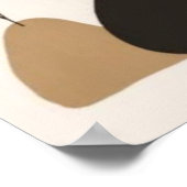 Art mural visage abstrait | Minimaliste moderne  (Coin)