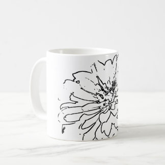 Art Natural Flower Koffiemok