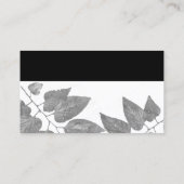 art nature carte de visite modèle personnalisé (Dos)