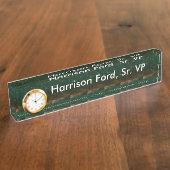 ART NavinJOSHI Canada d'horloge de plaque (Taille)