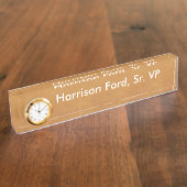 ART NavinJOSHI Canada d'horloge de plaque (Taille)