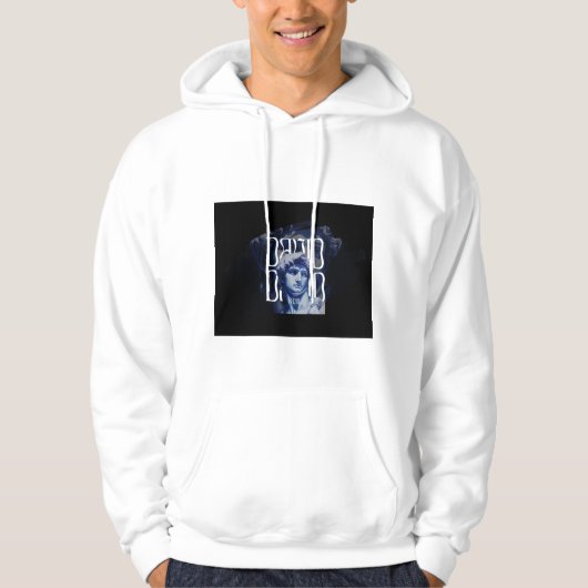 Art Never Dies Hoodie | David Sculpture (Voorkant)