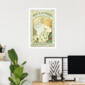 Art Nieuwe Nederlandse krant Poster (Thuiskantoor)