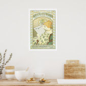 Art Nieuwe Nederlandse krant Poster (Keuken)