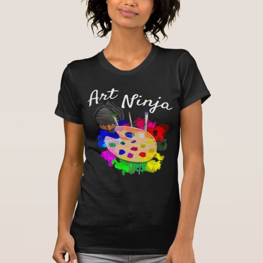 Art Ninja T-shirt (Voorkant)