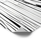 Art noir et blanc d'un chien | AI Art Poster (Coin)