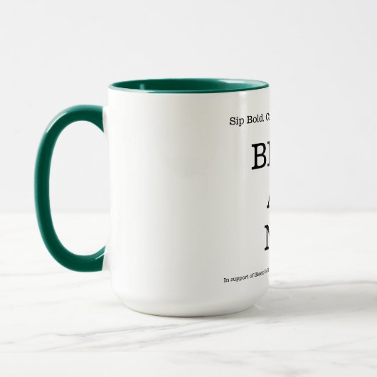 ART NOIR MAINTENANT Café Mug (Gauche)