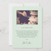 Art Noupretty frame thank you Bedankkaart (Achterkant)