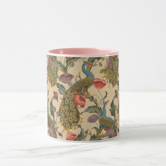  Art Nouveau 1890 The Peacock Pattern Mok (Midden)