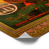 Art Nouveau 1896 Mucha Poster (Coin)