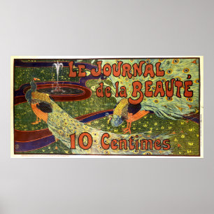 Art Nouveau 1897 Journal en Louis Rhead Poster