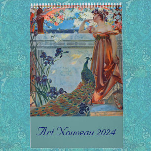 Art Nouveau 2024 Agenda Kalender