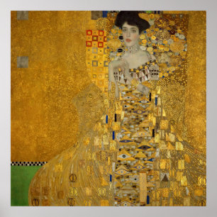 Art Nouveau Adele Bloch-Bauer I door Klimt Poster