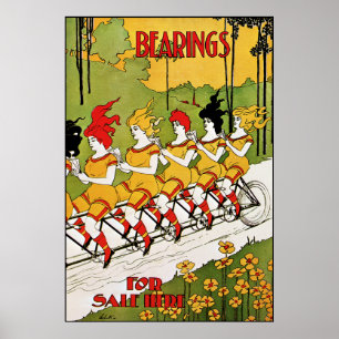 Art Nouveau:  Adverteren Poster - Leningen