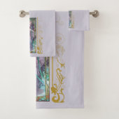 Art Nouveau Alphonse Mucha Avondbeschouwing Bad Handdoek (Insitu)