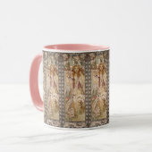 Art nouveau alphonse mucha Jeanne d'arc mug (Devant gauche)