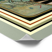 Art Nouveau Alphonse Mucha Poster publicitaire 16  (Coin)