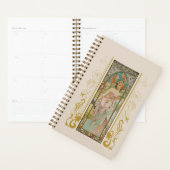 Art Nouveau Alphonse Mucha - Réveil matinal (Devant avec enveloppe)