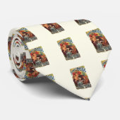 Art Nouveau Alphonse Mucha Stropdas (Opgerold)