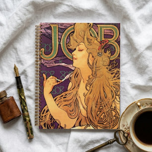 Art Nouveau Alphonse Mucha vintage Notitieboek