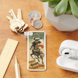 Art Nouveau antiek, Arabieren in de Saharawoestijn Sleutelhanger