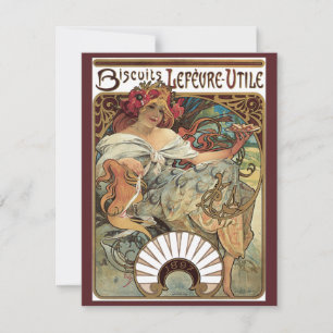 Art Nouveau antiek, Biscuits van Alphonse Mucha