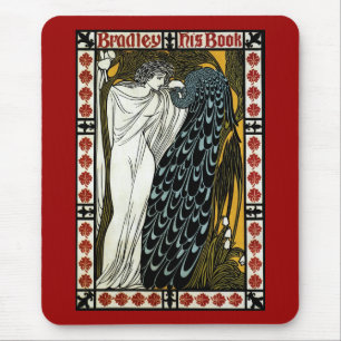 Art Nouveau antiek, De Kus door William Bradley Muismat