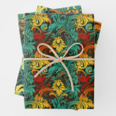 Art nouveau Art nouveau motif papier peint design (En situation)